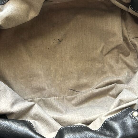 Marc Jacobs Black Leather Bag with Gold Hardware - Picture 7 of 9